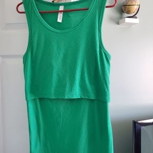 Latched Mama ribbed nursing tank